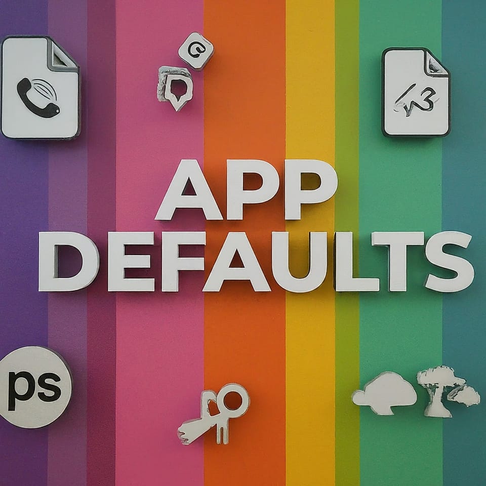 App Defaults